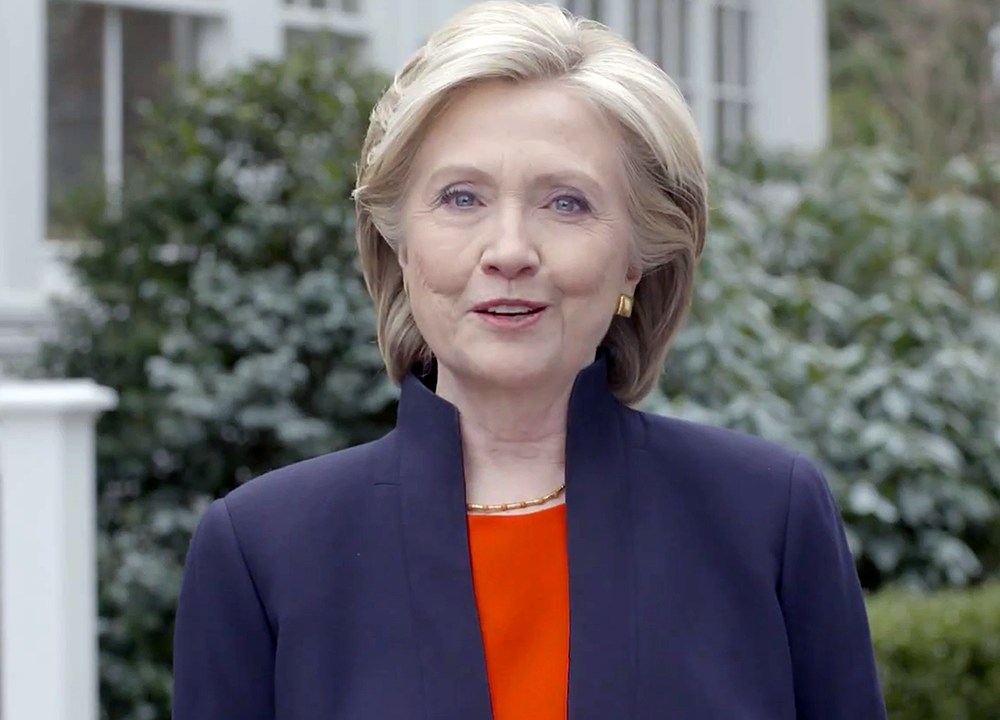 Hillary Clinton anuncia candidatura à presidência dos EUA
