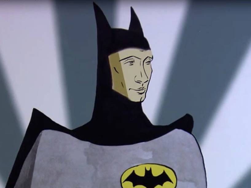 Baputin: Putin é retratado como o Batman