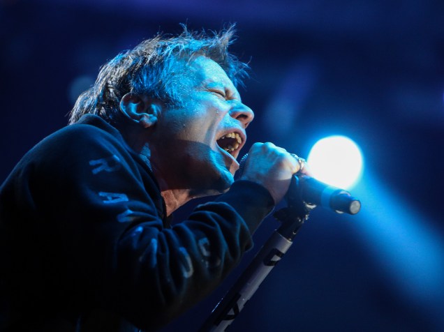 A banda britânica Iron Maiden encerra turnê latino-americana com show para mais de 40 mil pessoas no Allianz Parque, em São Paulo