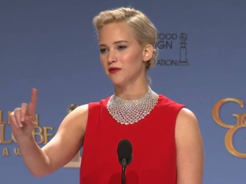 Jennifer Lawrence na première do filme Jogos Vorazes: A Esperança - O Final, em Madrid, na Espanha