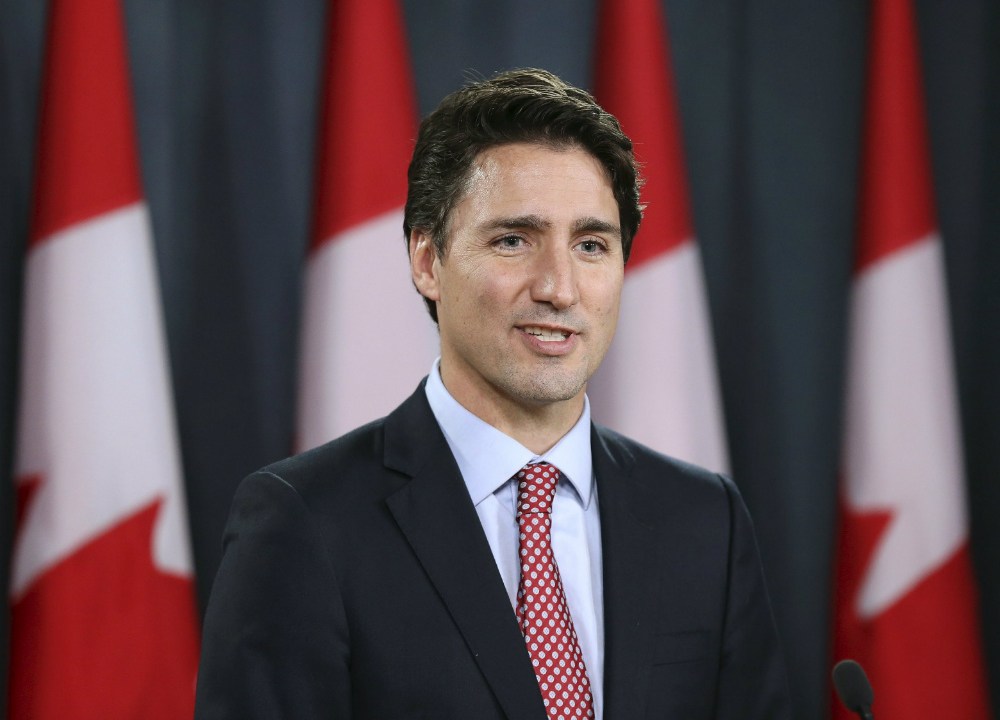 O novo primeiro-ministro canadense Justin Trudeau