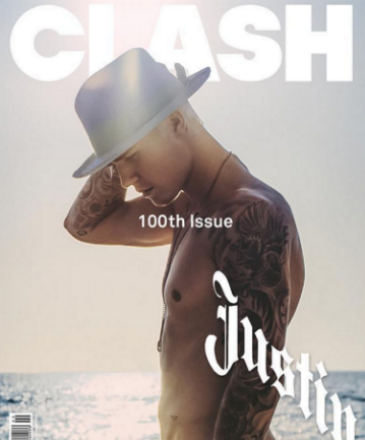 Justin Bieber na capa da 'Clash Magazine'