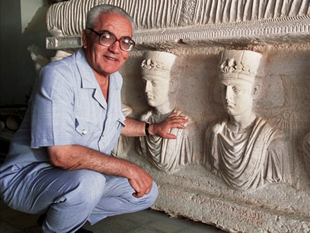 O arqueólogo Kaled al-Asaad