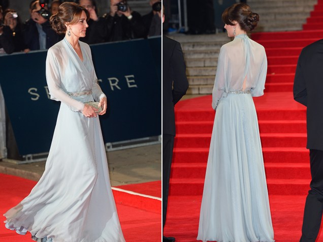 Kate Middleton na première de 007 Contra Spectre