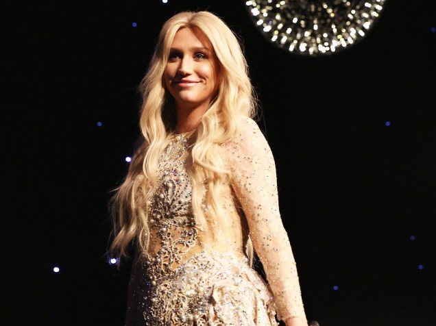   A cantora pop Kesha