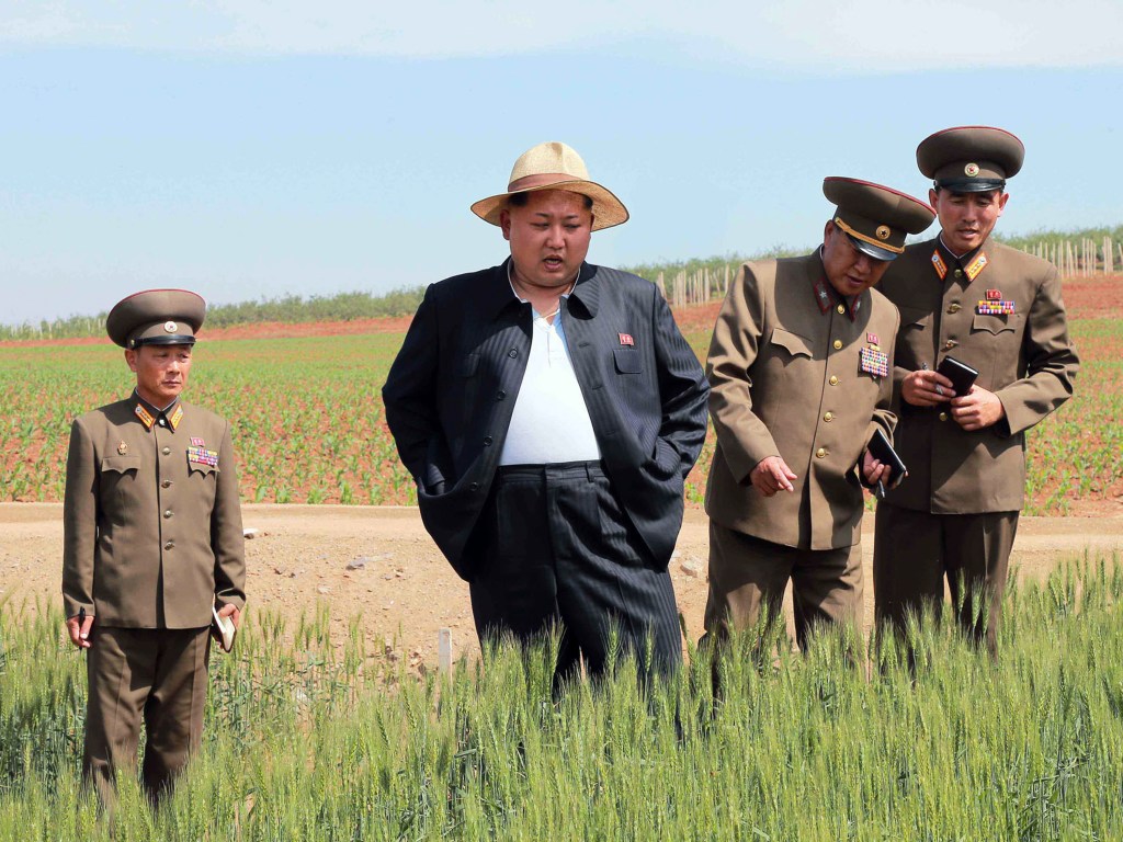 Imagem recente do ditador norte-coreano Kim Jong-un