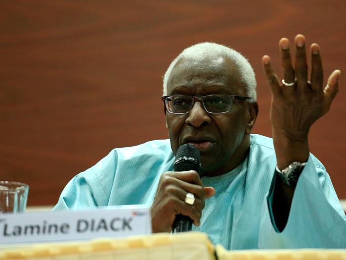 Lamine Diack, ex-presidente da IAAF