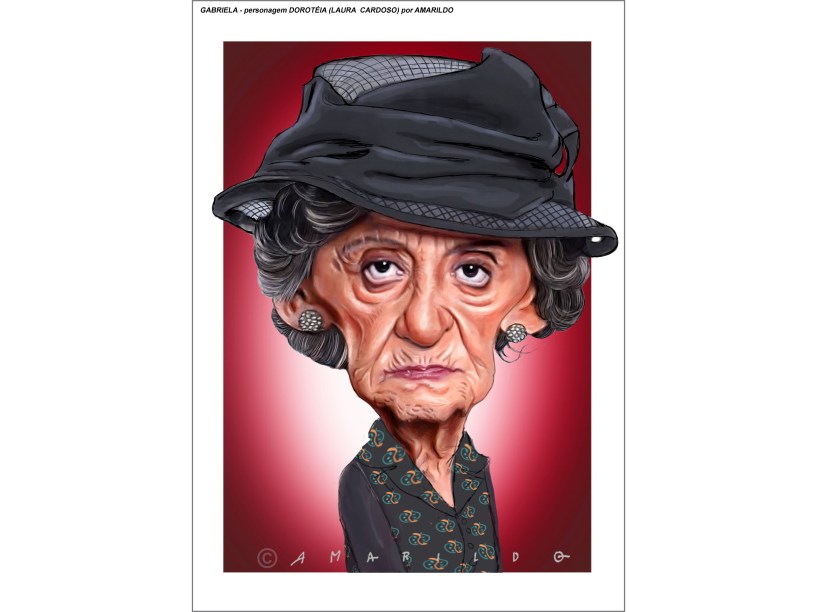 Laura Cardoso por Amarildo
