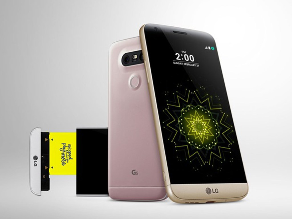 Novo celular da LG, modelo G5