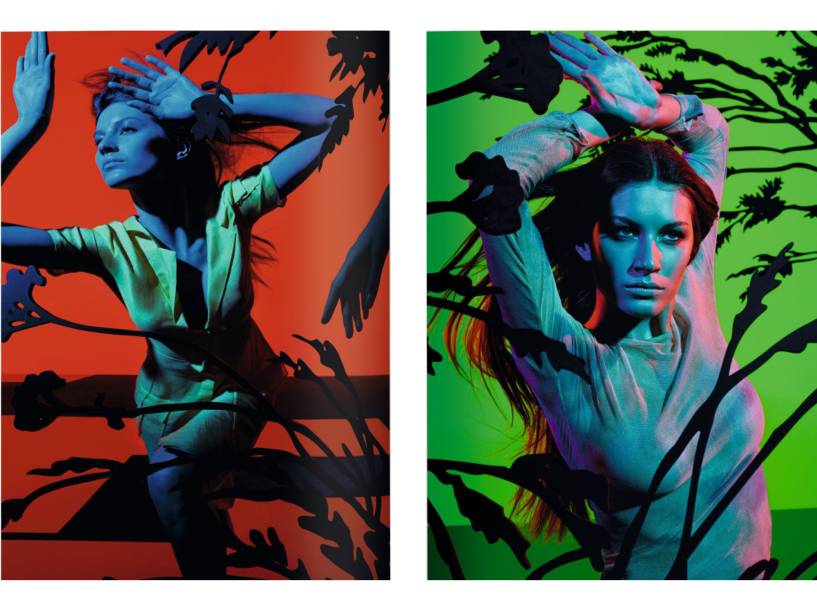 Gisele em campanha da Versace por Steven Meisel (1999)
