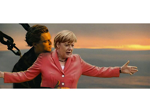 Memes de Merkel e Obama