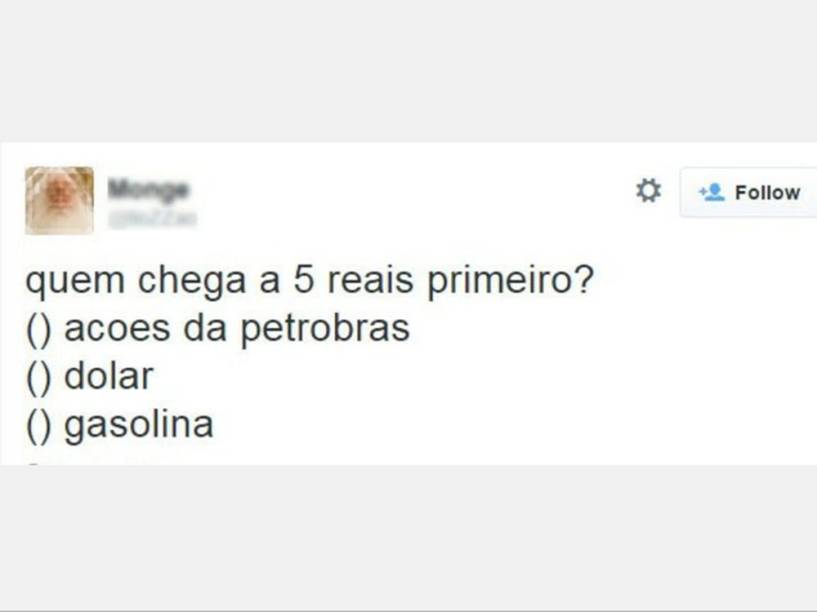Dólar a 4 reais vira meme nas redes sociais