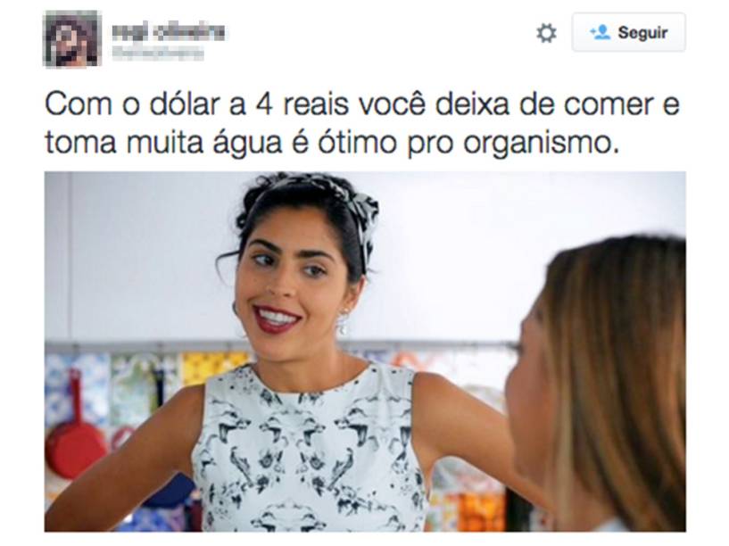 Dólar a 4 reais vira meme nas redes sociais
