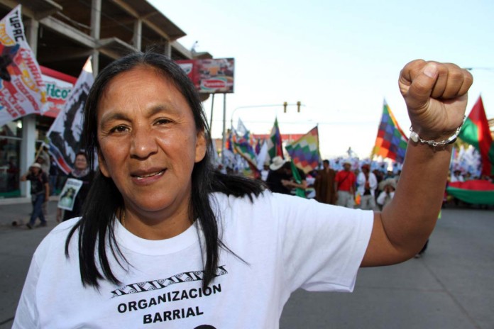 A ativista Milagro Sala