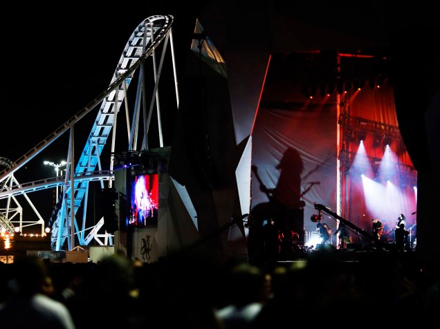 Apresentação da banda Ministry + Burton C.Bell no segundo dia do Rock in Rio 2015