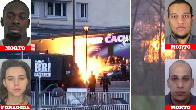 Três terroristas morrem durante operação da polícia francesa