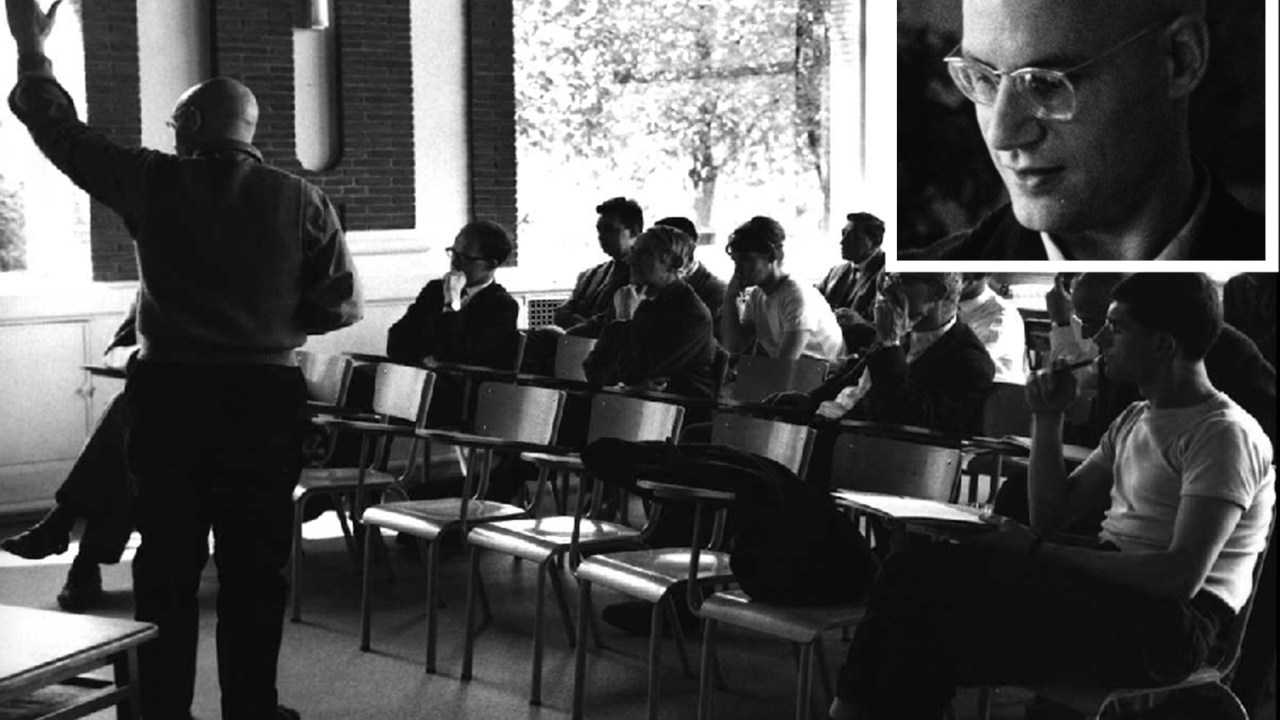 O matemático Alexander Grothendieck, em foto da década de 1970