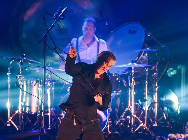 O cantor e compositor britânico Morrissey se apresenta no Teatro Renault, em São Paulo
