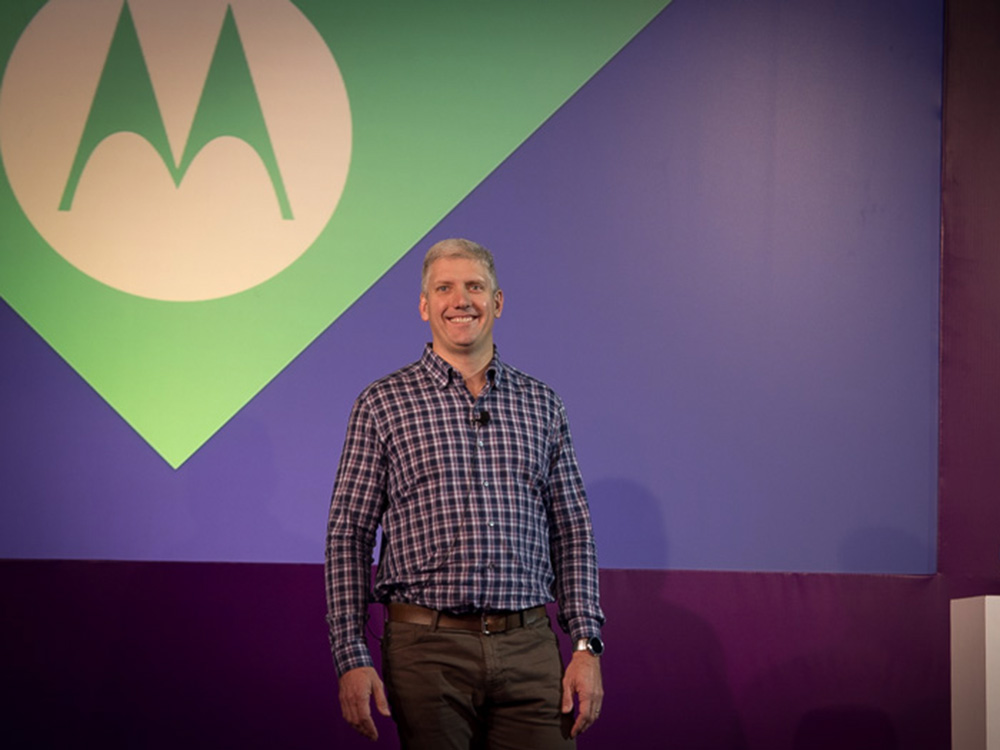 CEO da Motorola desde 2014, Osterloh lançou as novas versões dos smartphones Moto G e Moto X nesta terça-feira (28), em São Paulo