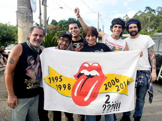 Movimentacao no entorno do estadio do Morumbi, zona sul da capital, antes da segunda apresentacao dos Rolling Stones em Sao Paulo. O show faz parte da turne "Ole", que passou por diversos paises da America Latina