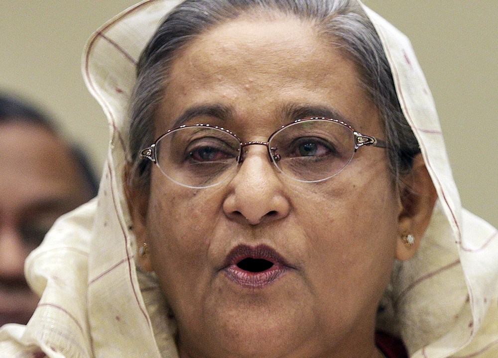 Sheikh Hasina, primeira-ministra de Bangladesh