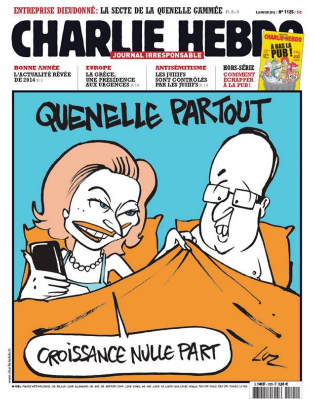 As charges mais provocativas da revista "Charlie Hebdo"