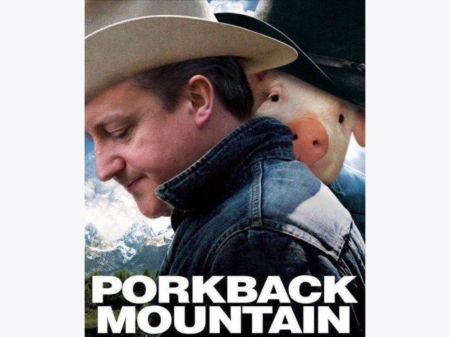 "O Segredo de Porkback Mountain"
