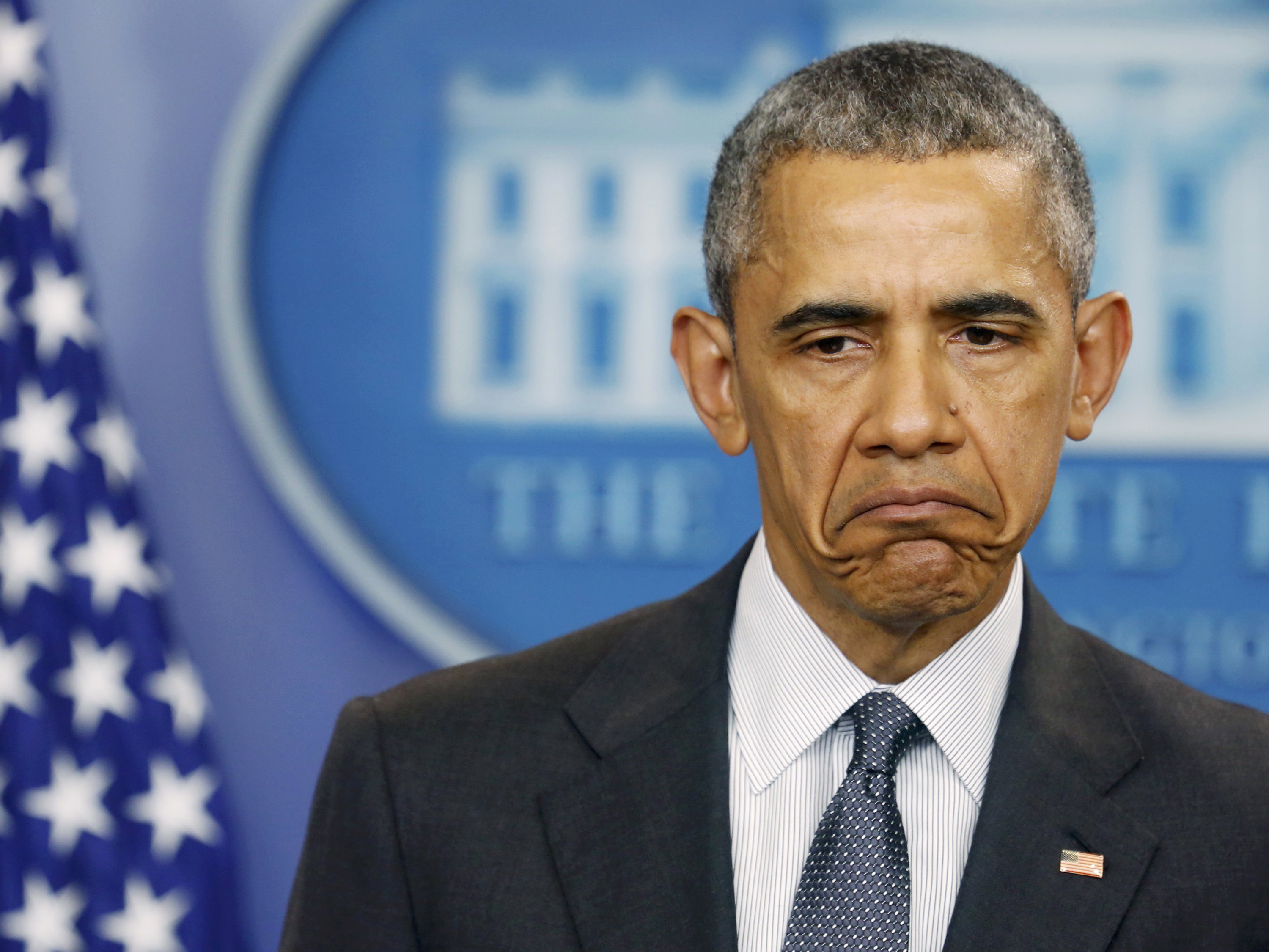 Obama discursa na Casa Branca