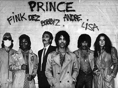 Prince e a banda 'The Revolution'