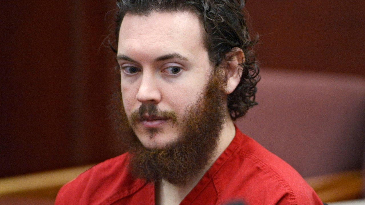 James Holmes, atirador que abriu fogo em um cinema lotado da cidade de Aurora, na região metropolitana de Denver, nos Estados Unidos no ano de 2012