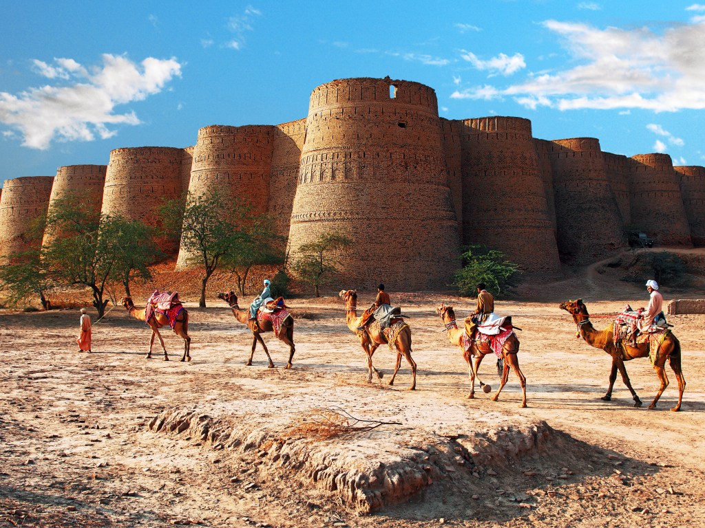Forte de Derawar, em Bahawalpur no Paquistão