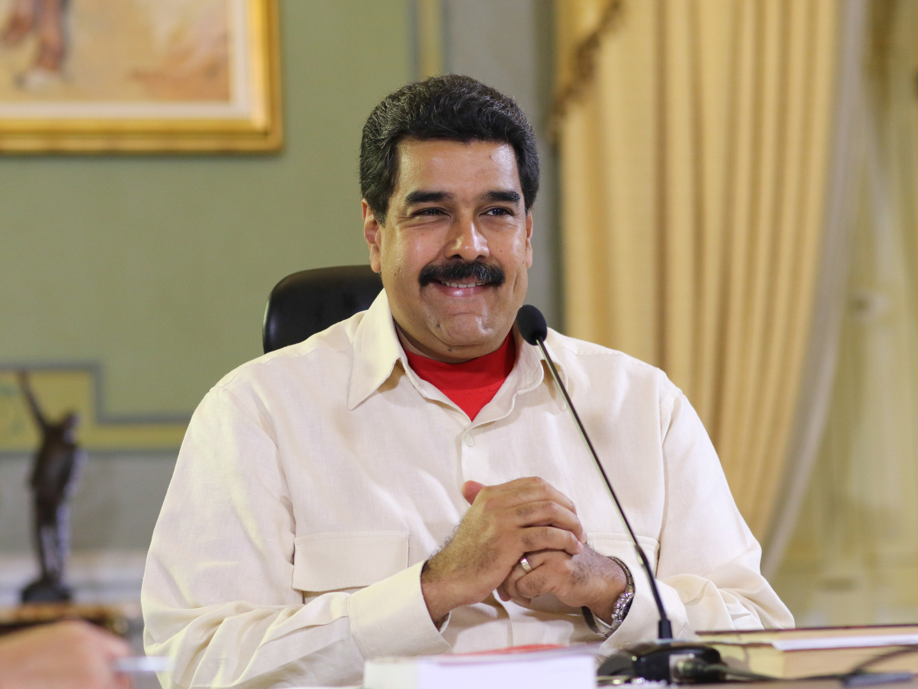 Presidente venezuelano Nicolás Maduro