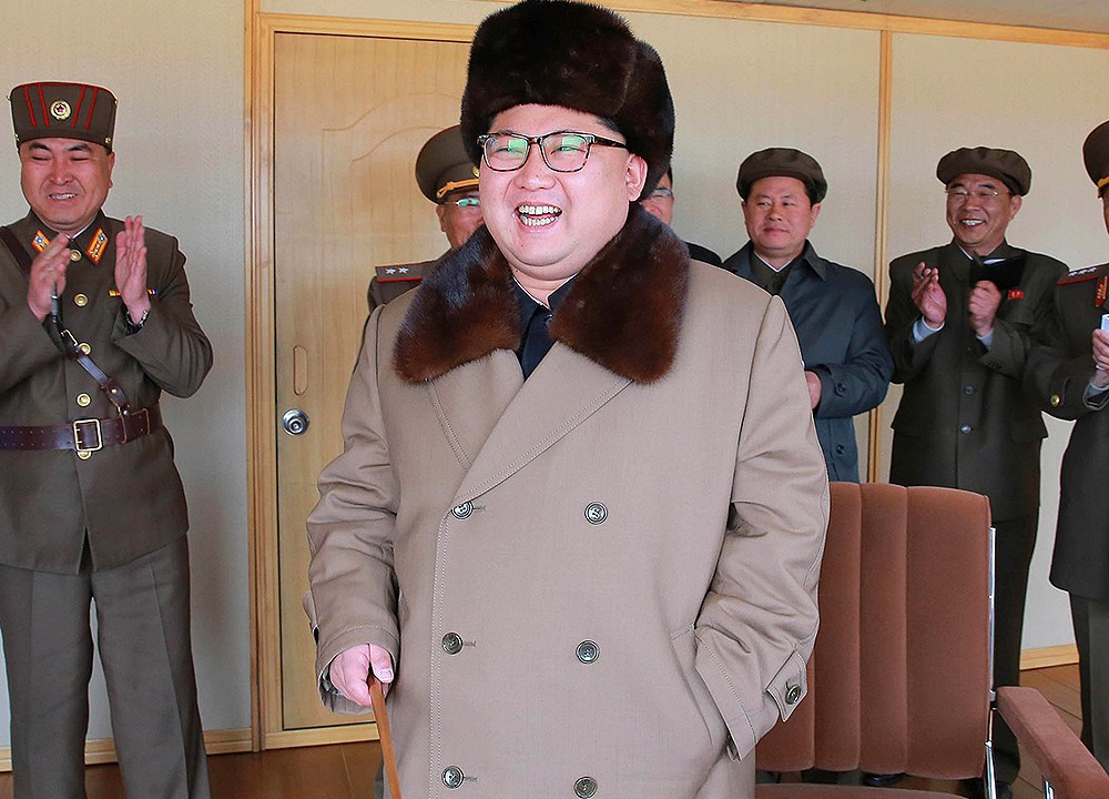 O líder norte-coreano, Kim Jong-Un - 04/04/2016