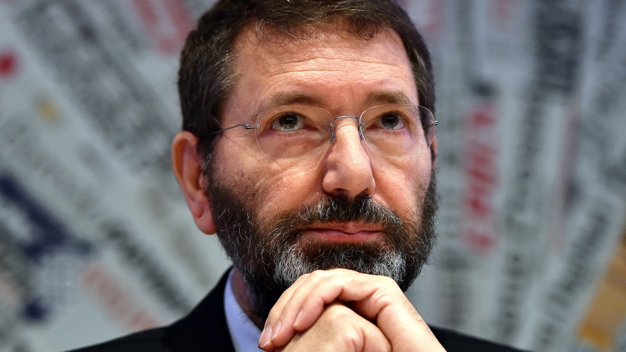 O ex-prefeito de Roma Ignazio Marino que renunciou após escândalo com gastos públicos