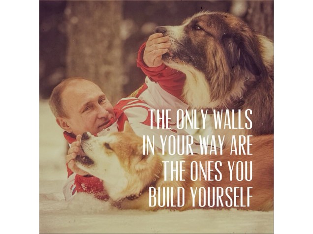 Os únicos obstáculos no seu caminho são aqueles que você mesmo constrói.