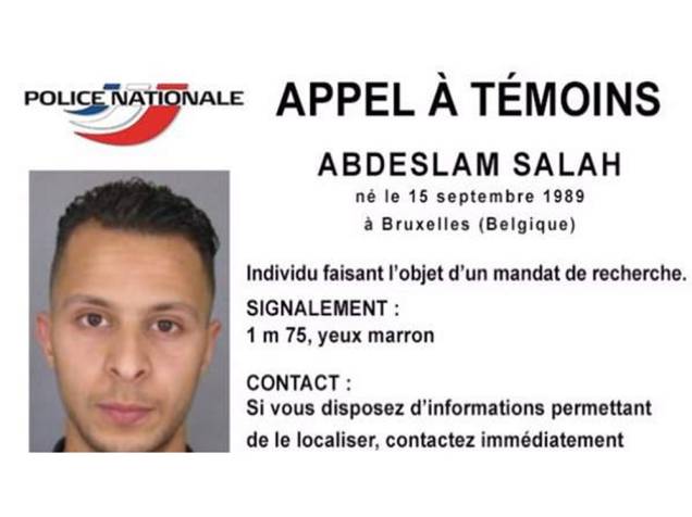 Imagem divulgada pelo Serviço de Informação e Comunicação da Polícia Francesa (SICOP) mostra uma foto de Abdeslan Salah, suspeito de estar envolvido nos ataques que ocorreram em Paris na última sexta-feira - 15/11/2015