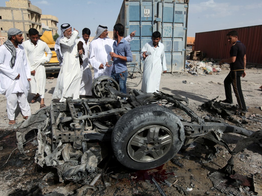 Atentado com carro-bomba em Bagdá, no Iraque