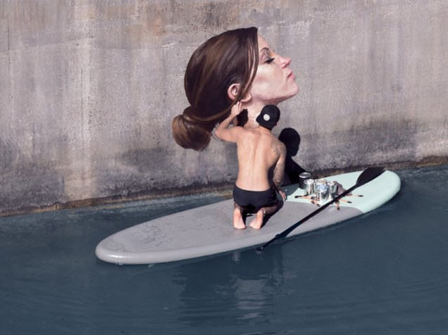 Sean Yoro o pintor surfista que cria murais incríveis em cima da sua prancha de surfe
