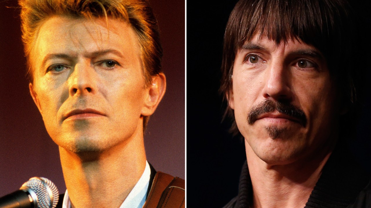 David Bowie e Anthony Kiedis