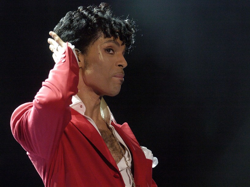 Prince se apresenta no Essence Music Festival em Nova Orleans, estado americano da Louisiana em 2004