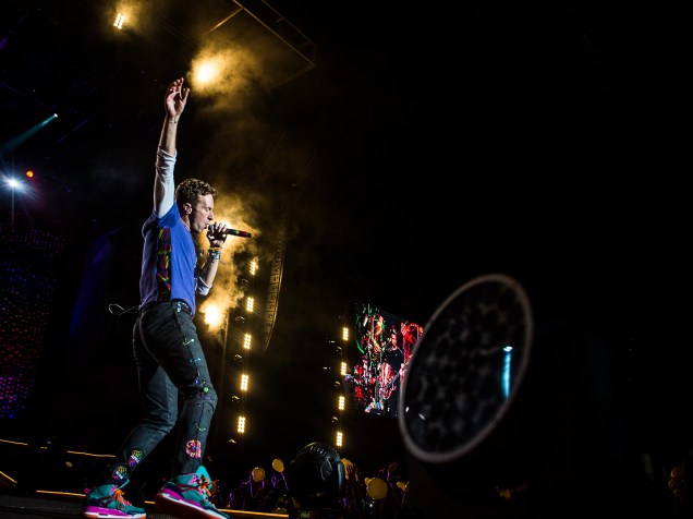 Coldplay volta ao Brasil após quase cinco anos para a turnê do álbum A Head Full of Dreams - 07/04/2016<br><br>
