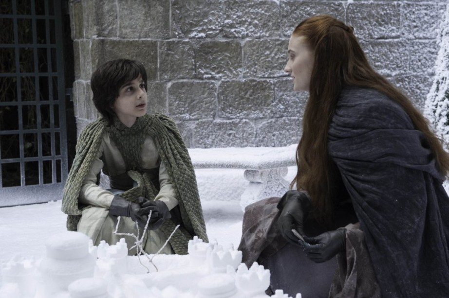 O ator brasileiro Lino Facioli em cena de Game of Thrones