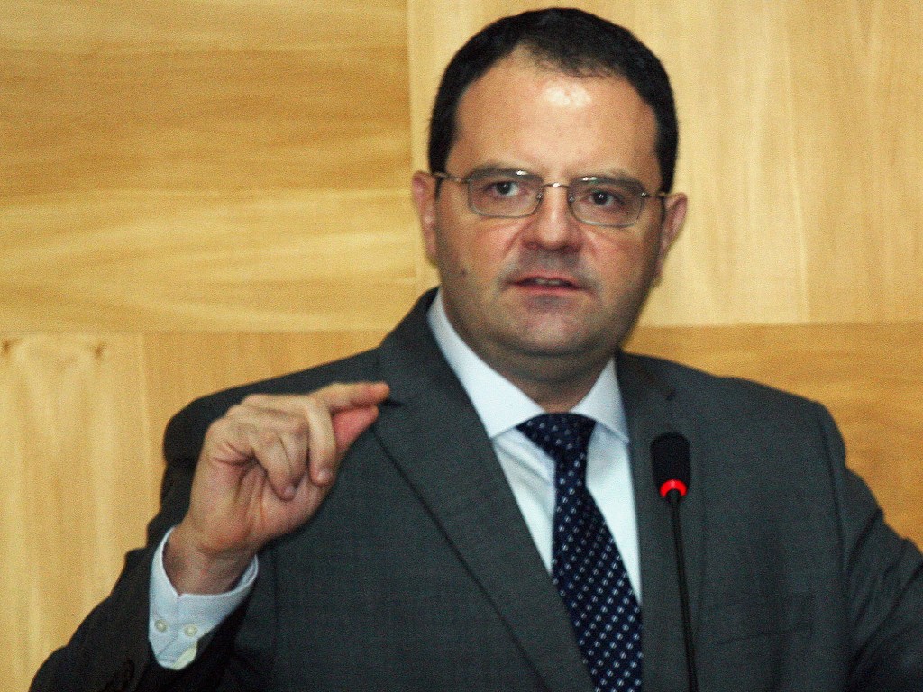O ministro do Planejamento, Nelson Barbosa, participa do seminário de política econômica: “O desafio do ajuste fiscal brasileiro”, na FGV, em São Paulo, nesta segunda-feira (01)