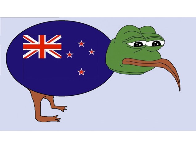 Sugestões engraçadas para a nova bandeira da Nova Zelândia