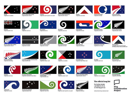 Possíveis bandeiras da Nova Zelândia