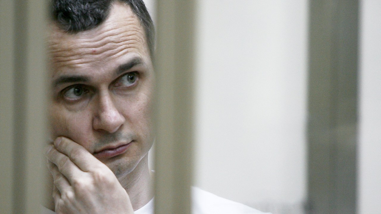 O cineasta ucraniano Oleg Sentsov