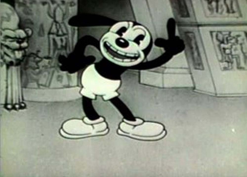 Oswald, o Coelho Sortudo, precursor do Mickey Mouse