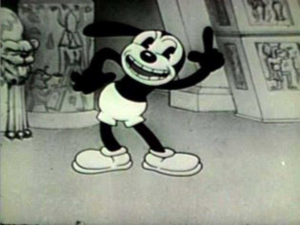 Oswald, o Coelho Sortudo, precursor do Mickey Mouse