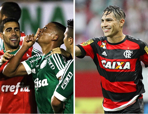 O Palmeiras, de Gabriel Jesus, e o Flamengo, de Guerrero, seguem na Copa do Brasil