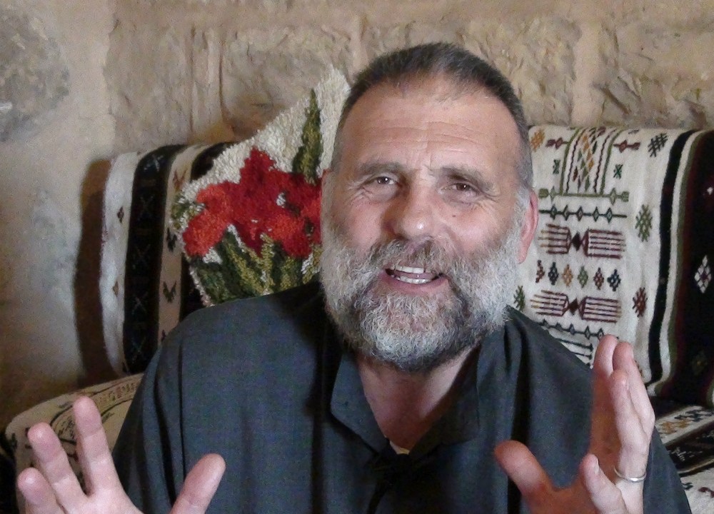 O padre Paolo Dall'Oglio em um vídeo divulgado pelos jihadistas, em 2013